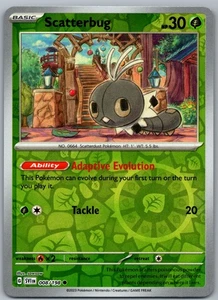 Scatterbug Common SV01: Scarlet & Violet Base Set 008/198 NM - Picture 1 of 2