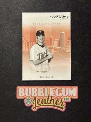 Donruss Studio Joe Mauer #169 2005 patio Foto 1 de 2