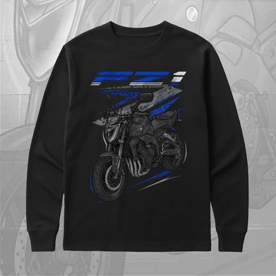 Camiseta manga larga para aficionados Yamaha FZ1-N Fazer 2006-2014 Foto 1 de 2