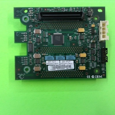 IBM Xseries 206 MT-M 8482-2MU Server 3-SLOT SCSI HDD Backplane Board 33P - Image 1 of 3