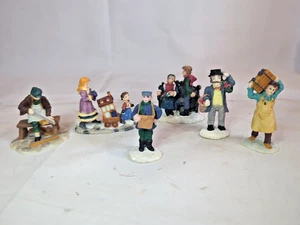 Lote De 6 Estatuillas De Colección Dickens Coleccionables, O'well, Holiday Time D9 - Imagen 1 de 10