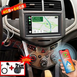 4+64 GB Carplay para Toyota Tacoma 2005 2006-2013 estéreo de coche GPS navegación Android automático - Imagen 1 de 21