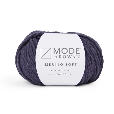 Mode at Rowan ::Merino Soft #20:: 100% Merino Wool Superwash yarn Plum - Image 1 of 4
