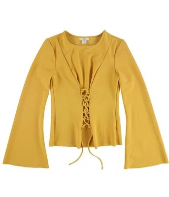 Blusa tejida corsé bar III para mujer, oro triumph, M Foto 1 de 3