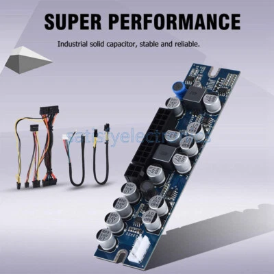 12V 300W DC DC ATX Peak PSU Pico ATX Switch Mining PSU 24pin MINI ATX PC Power - Image 1 of 4