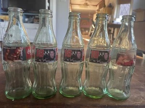 Lote de 5 botellas de Coca Cola vintage. - Imagen 1 de 6
