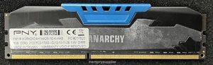 8GBH2X04H1AA28-16-K-HAB PNY Anarchy 8GB PC3-17000 DDR3-2133MHz non-ECC DIMM - Picture 1 of 1