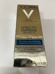 Vichy Liftactiv Supreme Serum 10 Anti-Ageing Anti-Wrinkle Firming 50ml Boxed