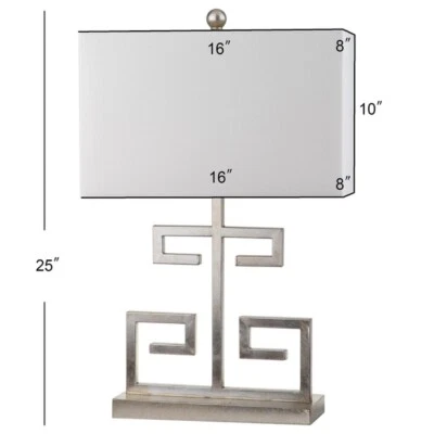 Safavieh GREEK KEY TABLE LAMP, Reduced Price 2172733310 LIT4160B-SET2 - Image 1 of 4