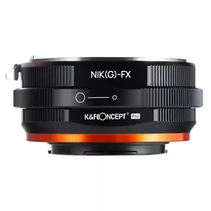 K&F High Precision Adapter Pro for Nikon G AI mount lens to Fuji FX Camera X-A1 - Picture 1 of 12