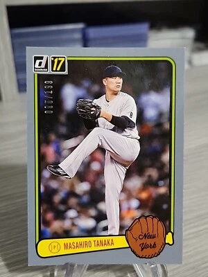 Masahiro Tanaka 2017 Donruss Gray Border /199 #23 New York Yankees  - Изображение 1 из 2