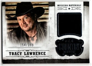2014 Panini Country Music Musician Materials Silver Tracy Lawrence RELIC 154/399 - Bild 1 von 1