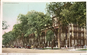 Grand Union Hotel Saratoga Springs, New York Detroit Publishing Postcard - Picture 1 of 2