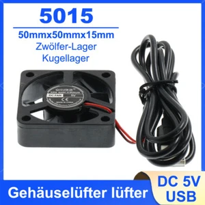 50mm USB Kühler Silent Lüfter Cooling Fan DC 5V für Desktop PC Computer Gehäuse - Bild 1 von 8