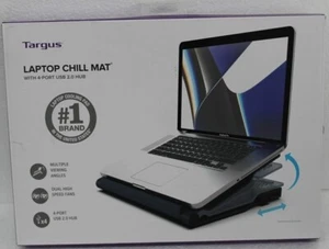 Alfombra de enfriamiento para computadora portátil con concentrador USB 2.0 de 4 puertos (Targus) - Imagen 1 de 3