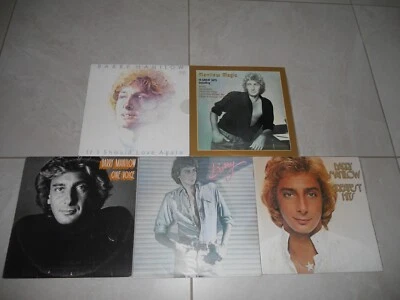 Bulk Various 5 X Barry Manilow LP Albums Pop EX - Image 1 of 4