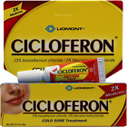 Cicloferon Cold Sore Treatment Gel, Cold Sore Symptoms, Clear Gel, 0.14 Oz, Tube
