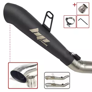 Muffler Exhaust Motorcycle Triumph Street Triple 675 07/17 Slip-on Silencer Mega - Foto 1 di 4