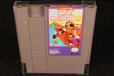 Nintendo Mickey Mousecapade NES Disney original retro video game cartridge 1988 - Image 1 of 4