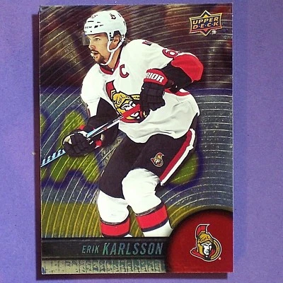 ERIK KARLSSON  2017/18  UD  Tim Hortons  #65  Ottawa Senators - Image 1 of 3
