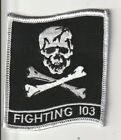 USN navy Strike Fighter Squadron 103 VFA-103 fighting 103 patch