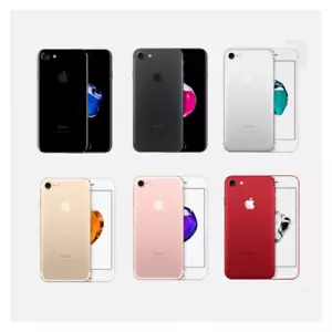 Apple iPhone 7 Unlocked -32GB 128GB- Rose Gold Red Black Verizon Att iOS WIFI - Picture 1 of 9
