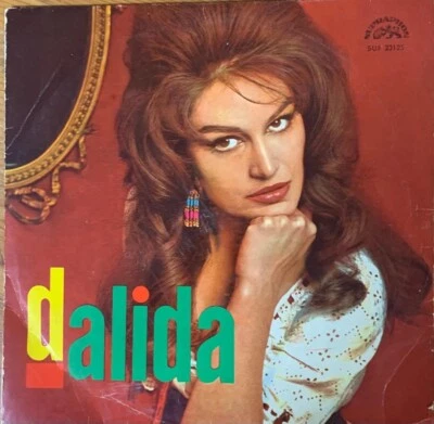 French Pop 1965 10" LP-Dalida-Les enfants de Firee-Rare Czech pressing Supraphon - Image 1 of 2