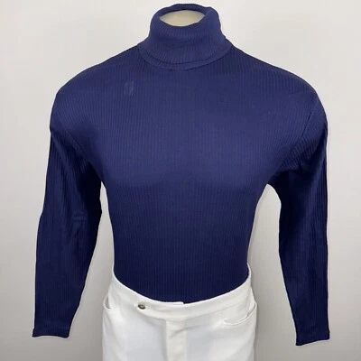 Camisa Revere Vintage Cuello Alto Eje Discoteca Años 60 70 Para Hombres 3XL XXXL Mod Nueva Nueva de Lote Antiguo Foto 1 de 4