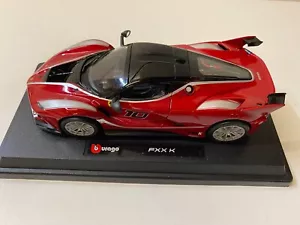 Ferrari FXX K rosso 1/24 1:24 Modello Modellino Auto Bburago - Foto 1 di 4
