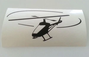 Aufkleber Heli Helikopter Helicopter  Patch KFZ-Aufkleber - Bild 1 von 1