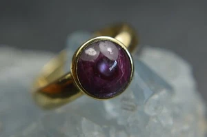 Sternrubin Gold Ring 55 - Bild 1 von 12
