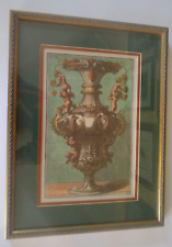 Antique 18th Century Italian Giovanni Giardini Fountain Vase Decorative Etching