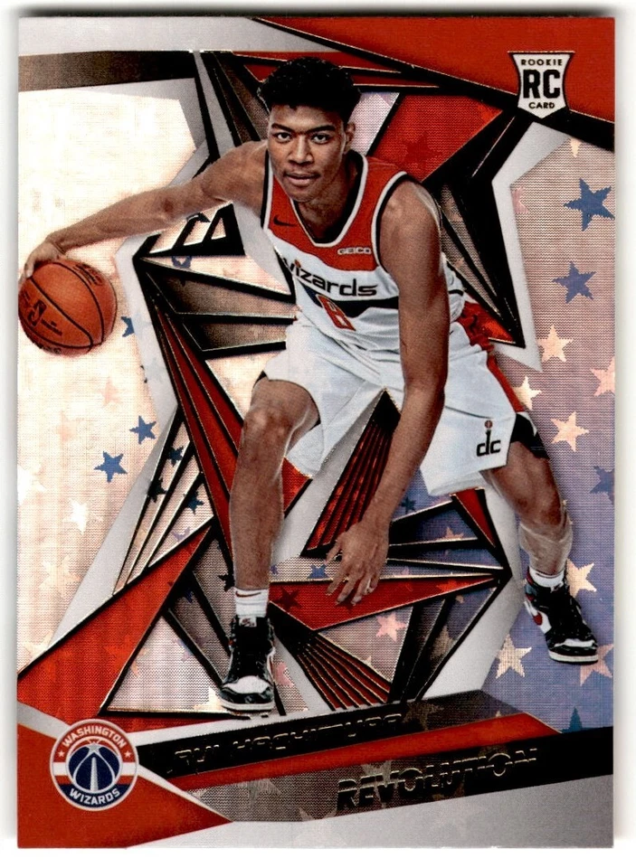 2019-20 Panini Revolution Astro Purple Rui Hachimura Rookie #108 Washington - Image 1 of 2
