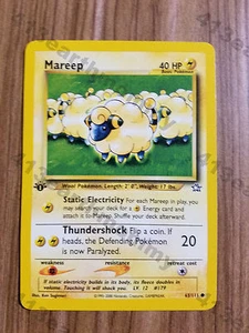 Pokemon Neo Genesis 1st Edition 65/111 "Mareep" EX-NMint  - Picture 1 of 2