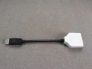 9in Dell Amphenol DisplayPort (Male) to DVI-D (Female) Video Adapter Cable 23NVR - Picture 1 of 3