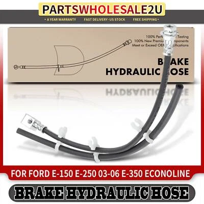 Manguera hidráulica de freno central trasero para Ford E-150 / E-250 / E-350 Econoline E-250 Foto 1 de 4