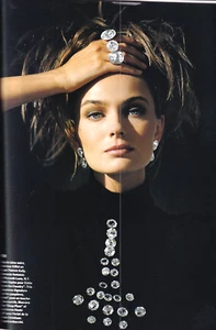 VOGUE PARIS 1989 ROSTROPOVICH PAULINA PORIZKOVA CLAUDIA SCHIFFER GRETA CAVAZZONI - Imagen 1 de 20