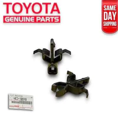 01 - 04 TOYOTA TACOMA FRONT RADIATOR GRILLE RETAINER CLIP QTY 2 OEM NEW - Image 1 of 4