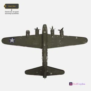 CORGI B-17 FLYING FORTRESS 1ST ISSUE I24485 AVIATION PLANE MISSING PARTS - Picture 1 of 6