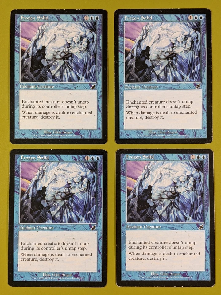 Frozen Solid x4 Scourge 4x Playset Magic the Gathering MTG - Image 1 of 1