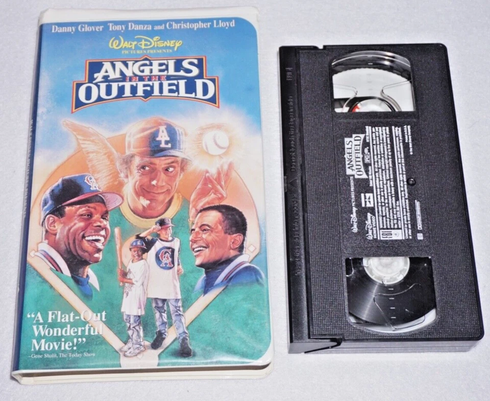 Disney’s Angels In The Outfield - VHS 1994 Family - TESTED - Imagem 1 de 1