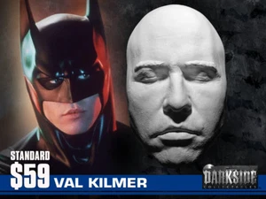 NEW VAL KILMER BATMAN FOREVER LIFE-SIZE Life Cast in Lightweight White Resin - Picture 1 of 4