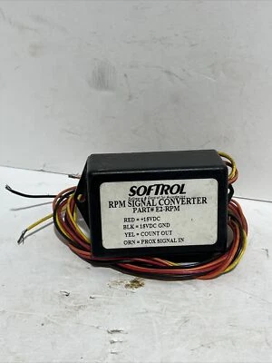 SOFTROL RPM SIGNAL CONVERTER PART#E2-RPM  - Image 1 of 3