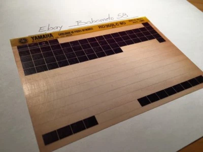 Yamaha RD350LC 4L0 1980 Rdlc 350 Micro Enchufe Piezas List Catálogo Microficha - Imagen 1 de 2