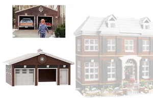 Instrukcja ⚠️ DOM SAM garaż dodatek do salonu model z cegły - Zdjęcie 1 z 4