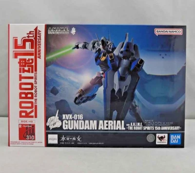 Bandai ROBOT SPIRITS 15TH ANNIVERSARY XVX-016 GUNDAM AERIAL VER. A.N.I.M.E. - Image 1 of 4