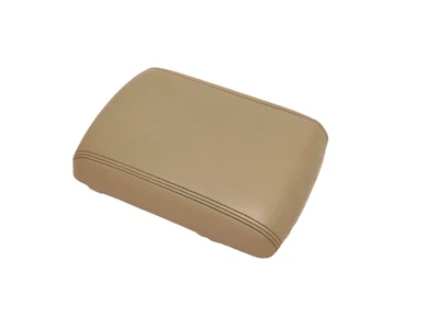 BEIGE 2006-2012 Nissan Pathfinder Console Lid Front LEATHER ARMREST - Image 1 of 4