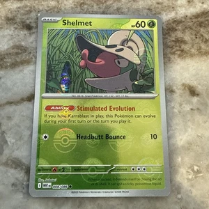 Shelmet 008/086 NM – Poké Ball Holo – 2025 TCG Pokémon White Flare - Picture 1 of 2