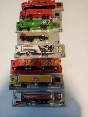 8 camion scala 1:87 per modellismo in scatola originale - Immagine 1 di 4