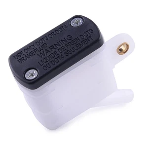 Rear Brake Mater Cylinder Fluid Cup Reservoir Oil Tank Fit for Honda Suzuki ATV - Picture 1 of 4